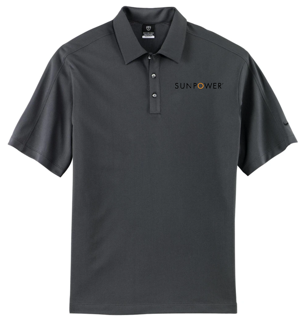 SunPower Polo Shirt GREY (Mens) - NOT CO-BRANDED (Clearance Price @ 50% off)