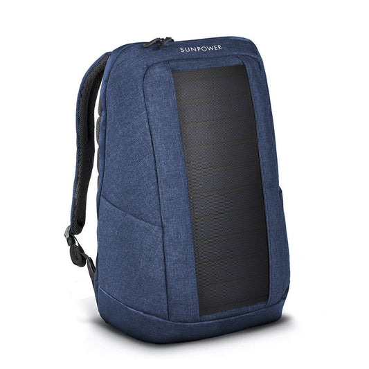 SunPower Solar Powered Back Pack with POWERBANK
