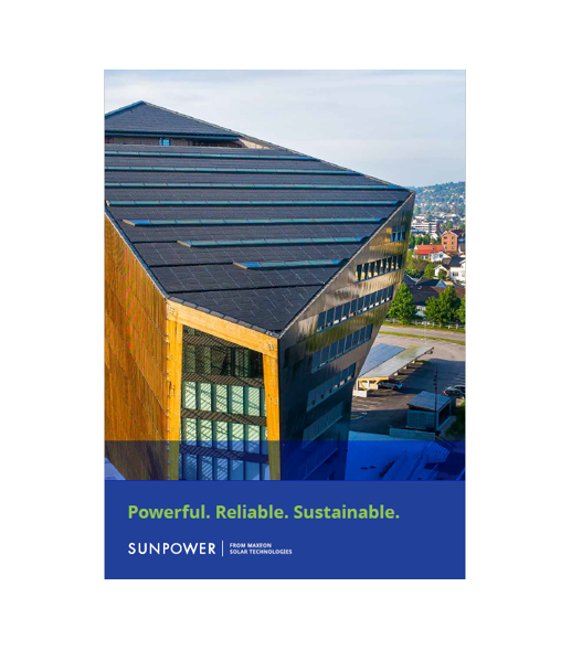 SunPower Commercial Brochure - Pack of 10