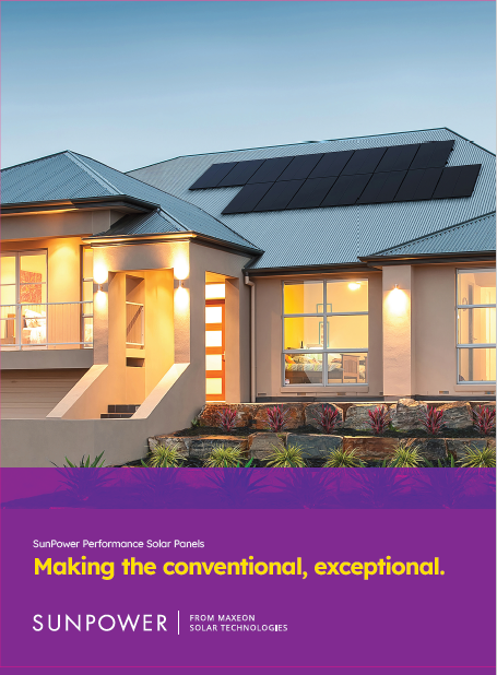 SunPower Performance Residential Brochure - Pack of 25