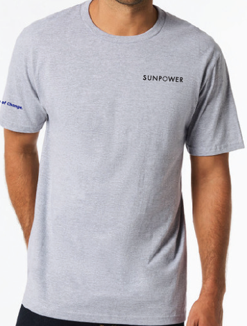 SunPower Crew Neck T-Shirt (Unisex) - NOT CO-BRANDED